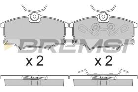 BREMSI BP2805 - PASTIGLIE FRENO - BRAKE PADS