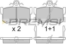 BREMSI BP2818 - PASTIGLIE FRENO - BRAKE PADS