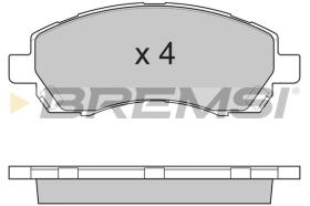 BREMSI BP2820 - PASTIGLIE FRENO - BRAKE PADS