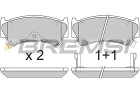 BREMSI BP2826 - PASTIGLIE FRENO - BRAKE PADS