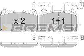 BREMSI BP2836 - PASTIGLIE FRENO - BRAKE PADS