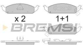 BREMSI BP2837 - PASTIGLIE FRENO - BRAKE PADS
