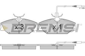 BREMSI BP2849 - PASTIGLIE FRENO - BRAKE PADS
