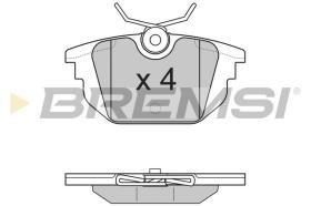 BREMSI BP2850 - PASTIGLIE FRENO - BRAKE PADS