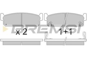 BREMSI BP2860 - PASTIGLIE FRENO - BRAKE PADS