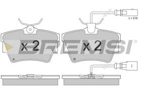BREMSI BP2867 - PASTIGLIE FRENO - BRAKE PADS