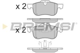 BREMSI BP2878 - PASTIGLIE FRENO - BRAKE PADS