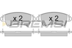 BREMSI BP2879 - PASTIGLIE FRENO - BRAKE PADS