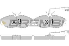 BREMSI BP2888 - PASTIGLIE FRENO - BRAKE PADS