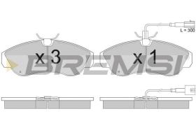 BREMSI BP2889 - PASTIGLIE FRENO - BRAKE PADS
