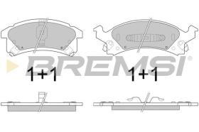 BREMSI BP2893 - PASTIGLIE FRENO - BRAKE PADS