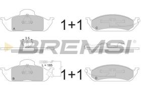 BREMSI BP2897 - PASTIGLIE FRENO - BRAKE PADS