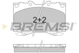 BREMSI BP2898 - PASTIGLIE FRENO - BRAKE PADS