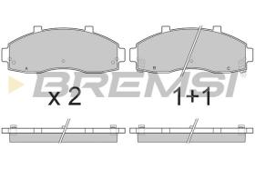 BREMSI BP2901 - PASTIGLIE FRENO - BRAKE PADS