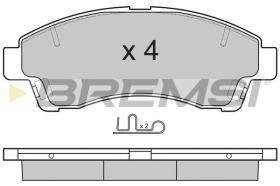 BREMSI BP2903 - PASTIGLIE FRENO - BRAKE PADS