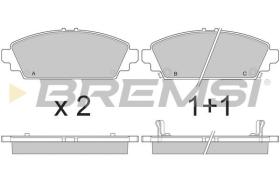 BREMSI BP2904 - PASTIGLIE FRENO - BRAKE PADS