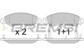BREMSI BP2907 - PASTIGLIE FRENO - BRAKE PADS