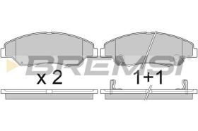 BREMSI BP2911 - PASTIGLIE FRENO - BRAKE PADS