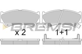 BREMSI BP2913 - PASTIGLIE FRENO - BRAKE PADS