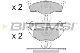 BREMSI BP2914 - PASTIGLIE FRENO - BRAKE PADS
