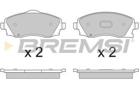 BREMSI BP2915 - PASTIGLIE FRENO - BRAKE PADS