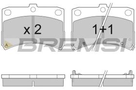BREMSI BP2929 - PASTIGLIE FRENO - BRAKE PADS