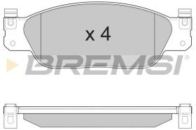 BREMSI BP2933 - PASTIGLIE FRENO - BRAKE PADS