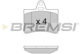 BREMSI BP2938 - PASTIGLIE FRENO - BRAKE PADS