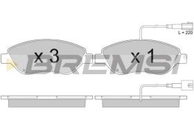 BREMSI BP2944 - PASTIGLIE FRENO - BRAKE PADS
