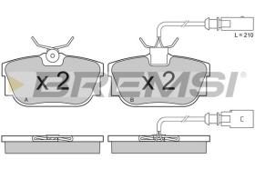 BREMSI BP2946 - PASTIGLIE FRENO - BRAKE PADS