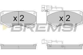 BREMSI BP2948 - PASTIGLIE FRENO - BRAKE PADS