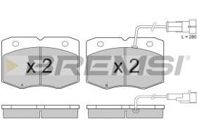 BREMSI BP2949 - PASTIGLIE FRENO - BRAKE PADS