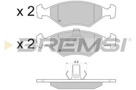 BREMSI BP2959 - PASTIGLIE FRENO - BRAKE PADS