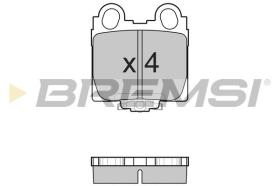 BREMSI BP2962 - PASTIGLIE FRENO - BRAKE PADS