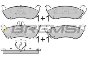BREMSI BP2969 - PASTIGLIE FRENO - BRAKE PADS