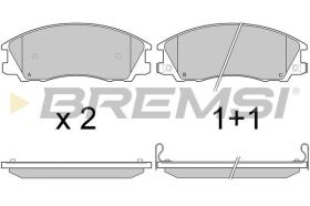 BREMSI BP2971 - PASTIGLIE FRENO - BRAKE PADS