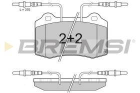 BREMSI BP2985 - PASTIGLIE FRENO - BRAKE PADS