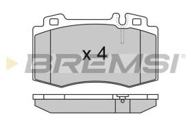 BREMSI BP2986 - PASTIGLIE FRENO - BRAKE PADS
