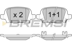 BREMSI BP2987 - PASTIGLIE FRENO - BRAKE PADS