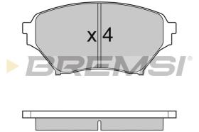 BREMSI BP2990 - PASTIGLIE FRENO - BRAKE PADS