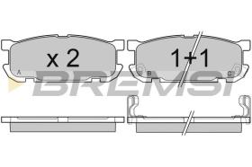 BREMSI BP2992 - PASTIGLIE FRENO - BRAKE PADS