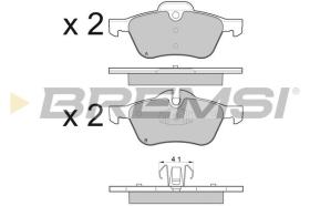 BREMSI BP2995 - PASTIGLIE FRENO - BRAKE PADS