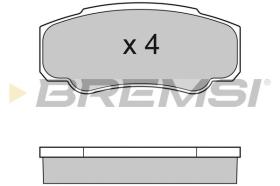 BREMSI BP2996 - PASTIGLIE FRENO - BRAKE PADS
