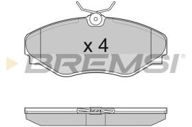 BREMSI BP3011 - PASTIGLIE FRENO - BRAKE PADS