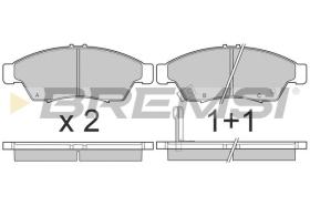 BREMSI BP3017 - PASTIGLIE FRENO - BRAKE PADS