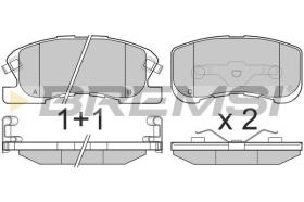 BREMSI BP3018 - PASTIGLIE FRENO - BRAKE PADS