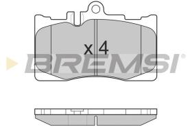BREMSI BP3021 - PASTIGLIE FRENO - BRAKE PADS