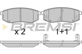BREMSI BP3029 - PASTIGLIE FRENO - BRAKE PADS