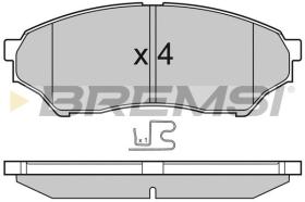 BREMSI BP3036 - PASTIGLIE FRENO - BRAKE PADS