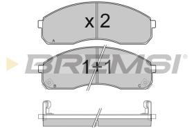 BREMSI BP3039 - PASTIGLIE FRENO - BRAKE PADS